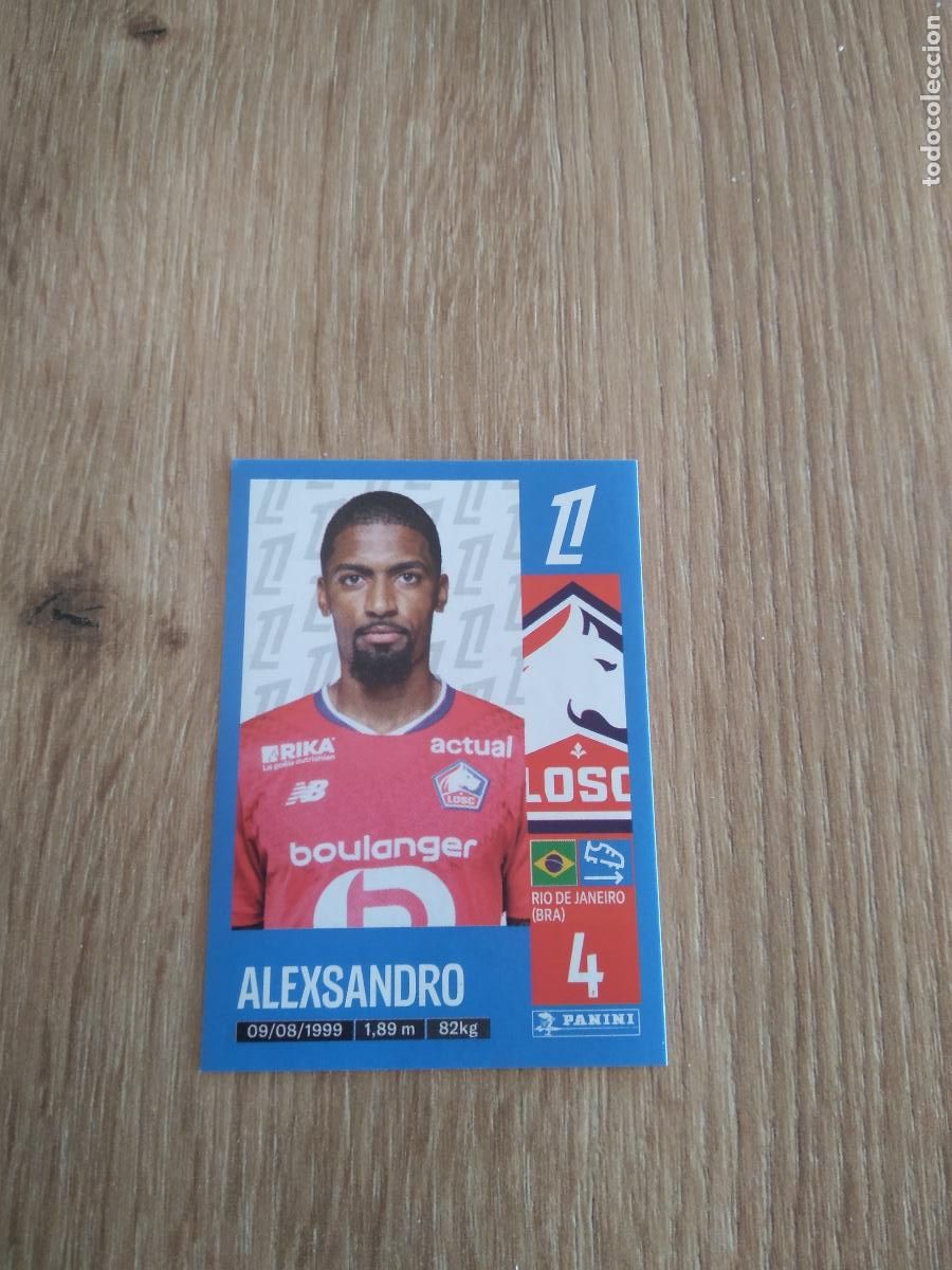 Fu&szlig;ball-Sticker: 157 ALEXSANDRO LOSC LILLE CROMO FUTBOL PANINI LIGUE 1 FOOT 24-25 LIGA FRANCIA 2024-2025