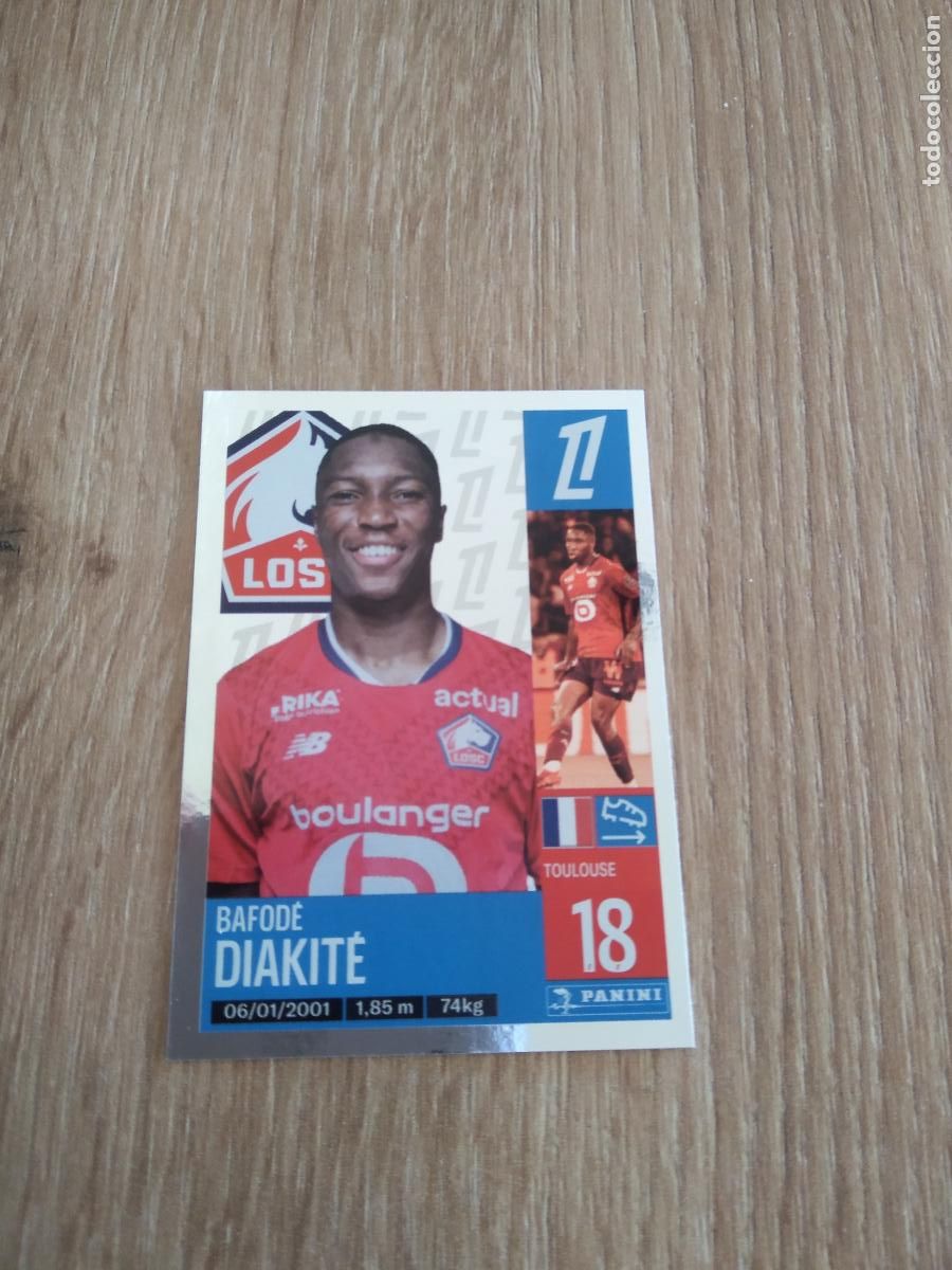 Fu&szlig;ball-Sticker: 159 BAFODE DIAKITE LOSC LILLE CROMO FUTBOL PANINI LIGUE 1 FOOT 24-25 LIGA FRANCIA 2024-2025