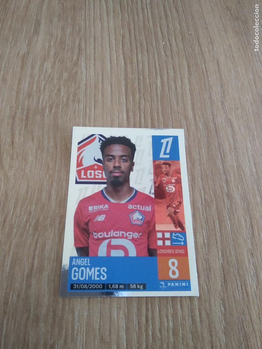 Cromos de F&uacute;tbol: 169 ANGEL GOMES LOSC LILLE CROMO FUTBOL PANINI LIGUE 1 FOOT 24-25 LIGA FRANCIA 2024-2025