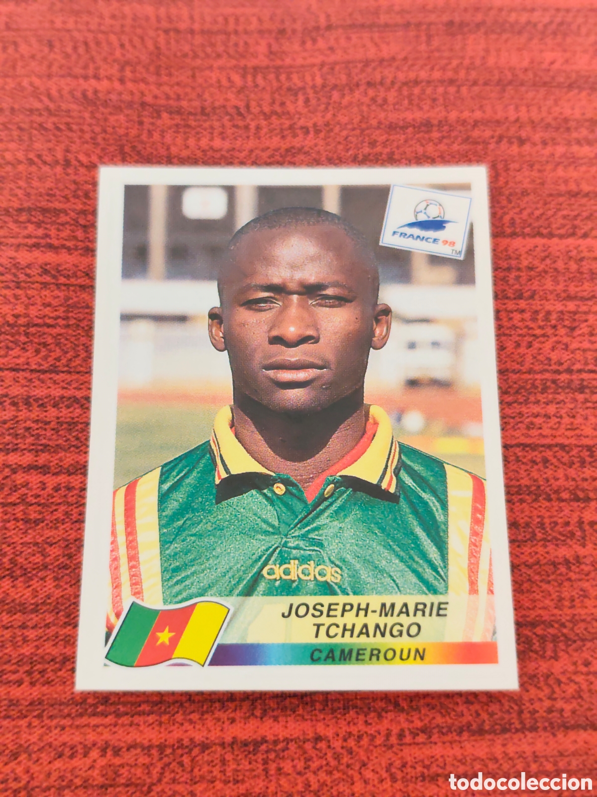 Cromos de F&uacute;tbol: 130 TCHANGO CAMER&Uacute;N FRANCE FRANCIA 98 PANINI