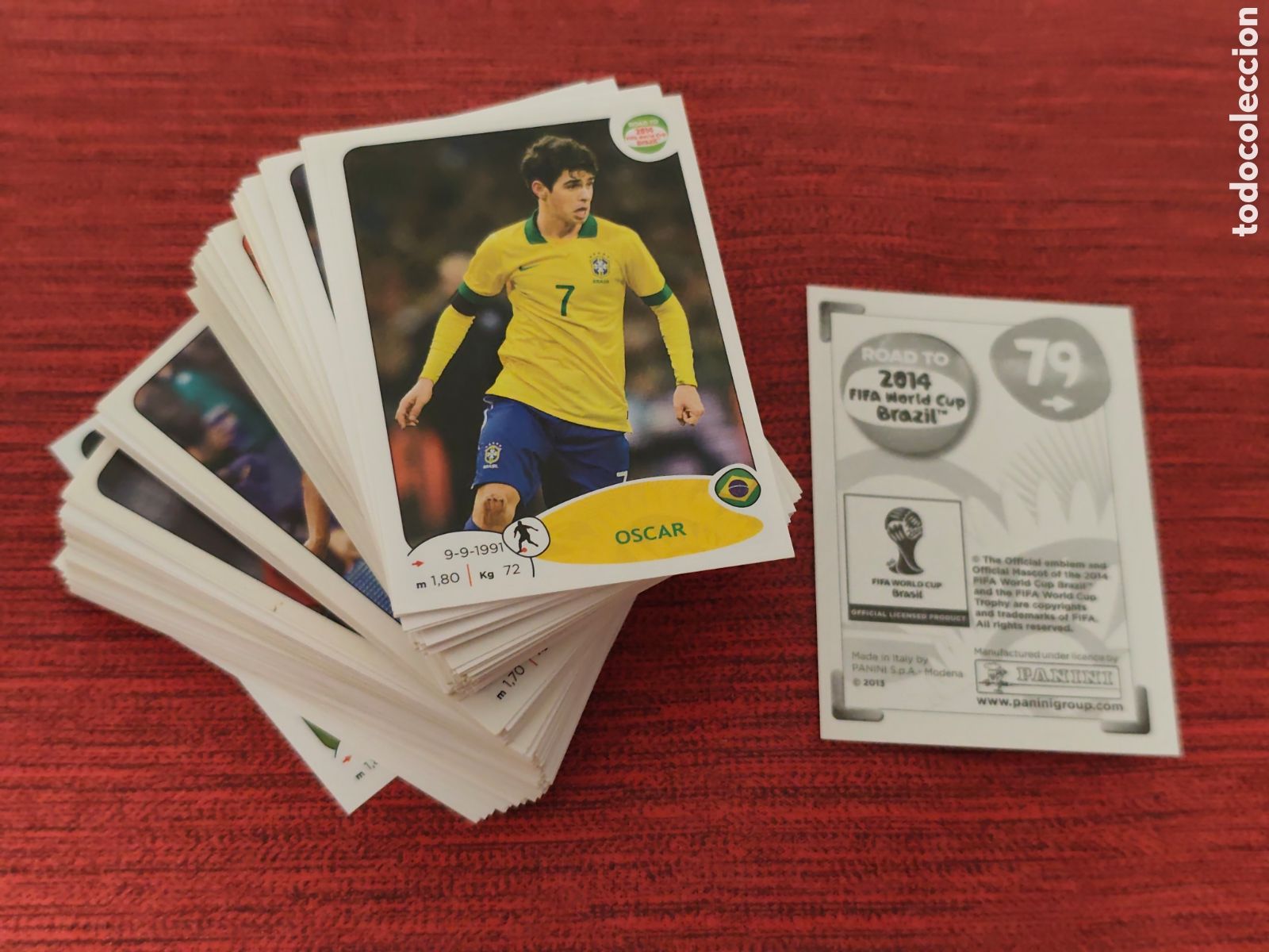 Cromos de F&uacute;tbol: 205 CROMOS DIFERENTES ROAD TO 2014 WORLD CUP BRAZIL MUNDIAL BRASIL