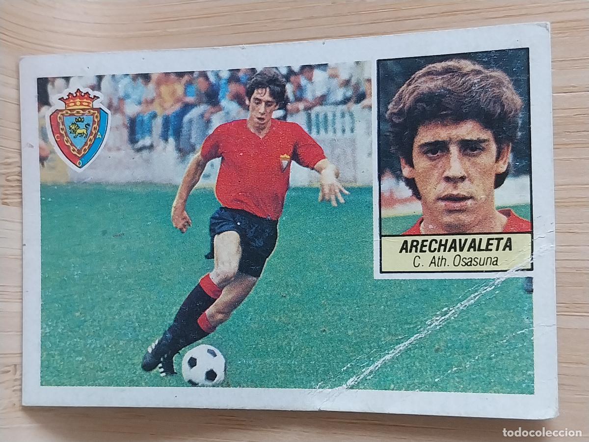 Cromos de F&uacute;tbol: ARECHAVALETA OSASUNA LIGA 1984 85 84 ED ESTE CROMO RECUPERADO ORGINAL