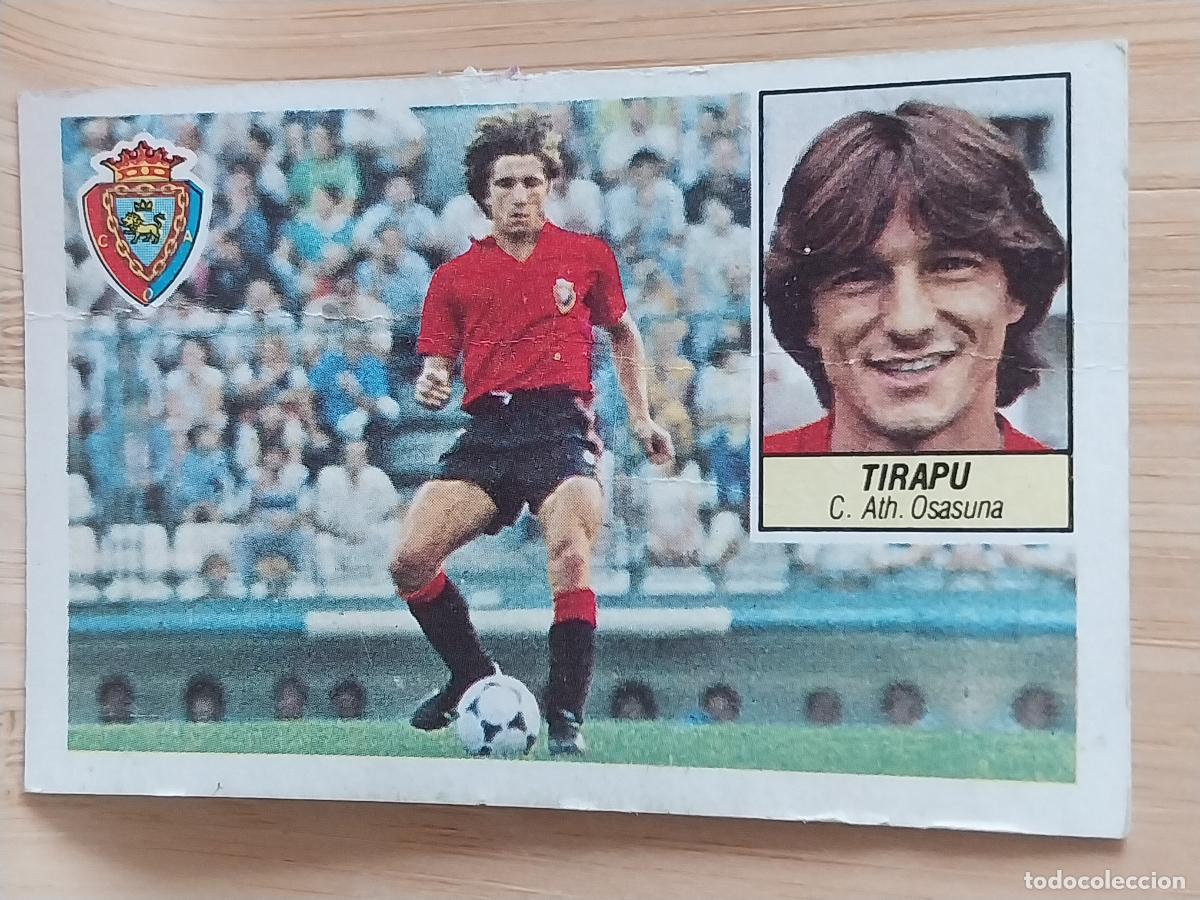 Football Stickers: TIRAPU OSASUNA LIGA 1984 85 84 ED ESTE CROMO RECUPERADO ORGINAL