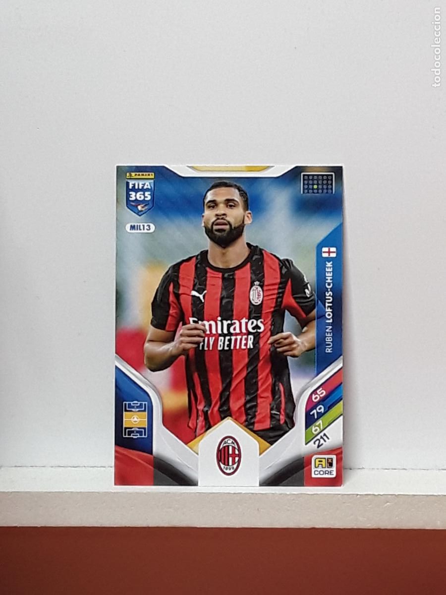 Cromos de F&uacute;tbol: FIFA 365 ADRENALYN 2025 2026 25 26 ALBUM PANINI LIGA N MIL13 MIL 13 MILAN RUBEN LOFTUS-CHEEK