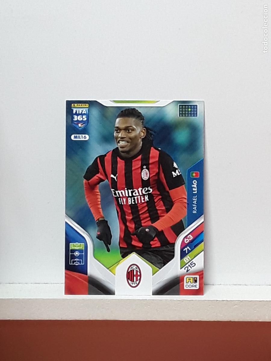 Cromos de F&uacute;tbol: FIFA 365 ADRENALYN 2025 2026 25 26 ALBUM PANINI LIGA N MIL16 MIL 16 MILAN RAFAEL LEAO