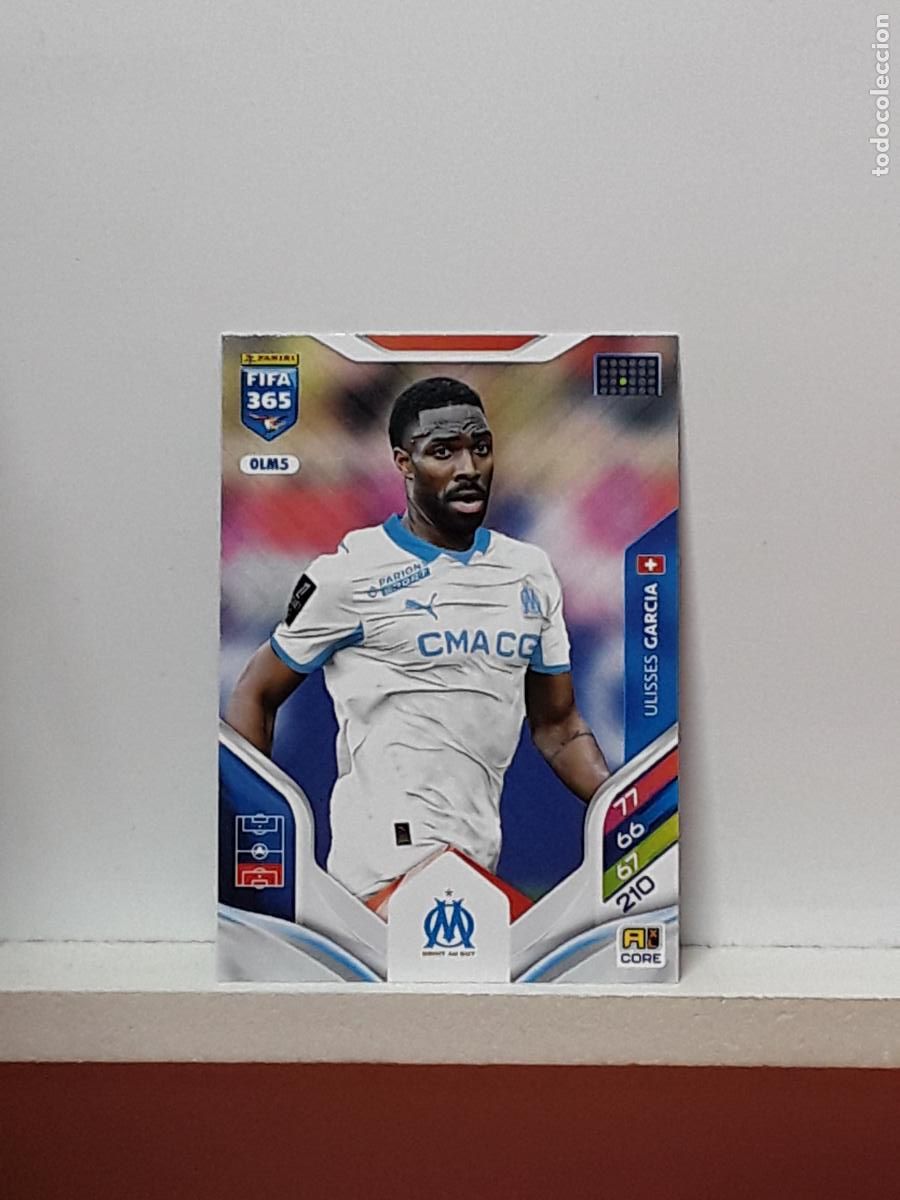 Football Stickers: FIFA 365 ADRENALYN 2025 2026 25 26 ALBUM PANINI LIGA N OLM5 OLM 5 MARSEILLE ULISSES GARCIA