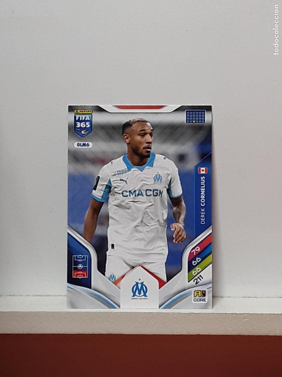 Football Stickers: FIFA 365 ADRENALYN 2025 2026 25 26 ALBUM PANINI LIGA N OLM6 OLM 6 MARSEILLE DEREK CORNELIUS