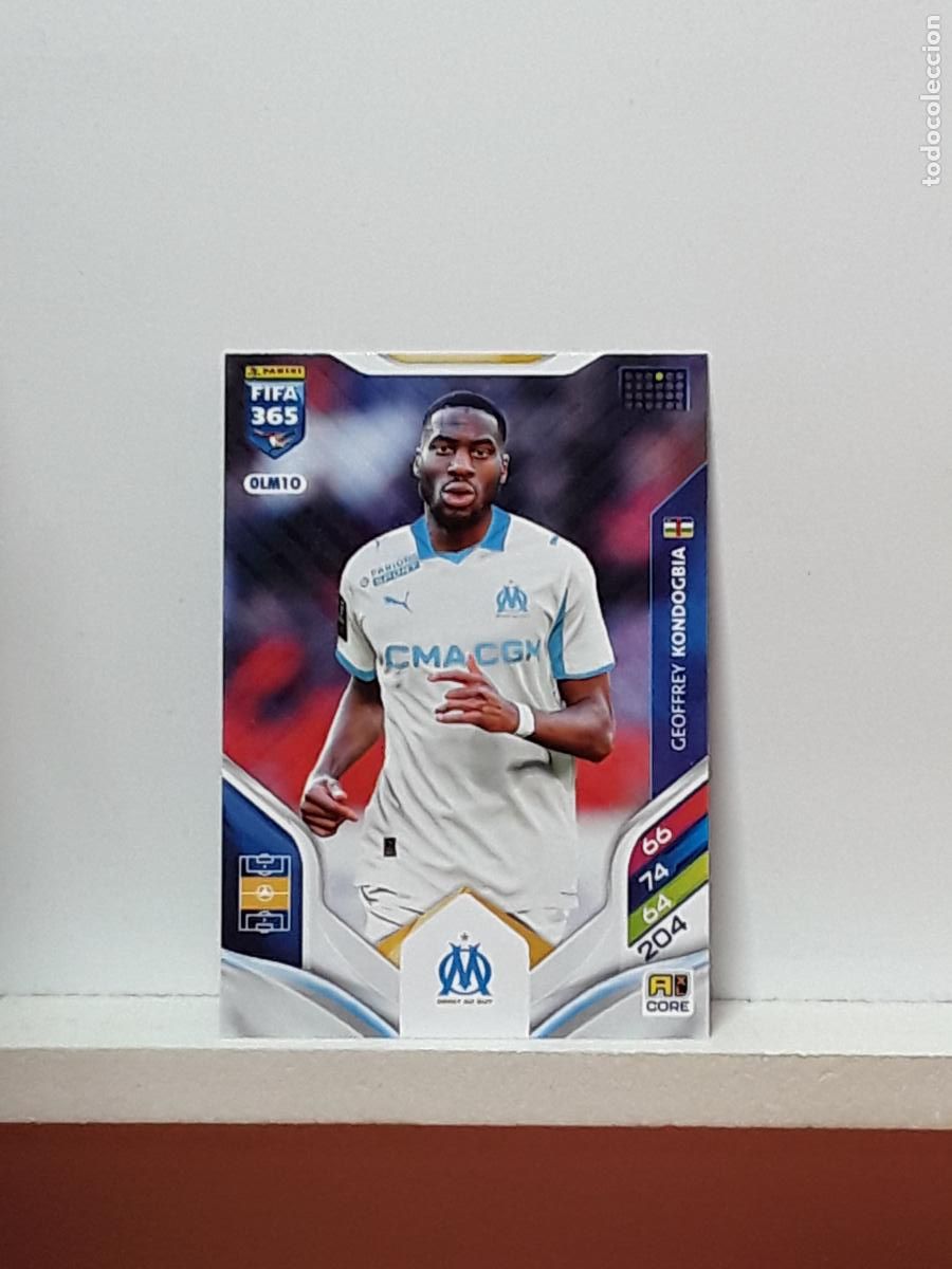 Cromos de F&uacute;tbol: FIFA 365 ADRENALYN 2025 2026 25 26 ALBUM PANINI LIGA N OLM10 OLM 10 MARSEILLE GEOFFREY KONDOGBIA