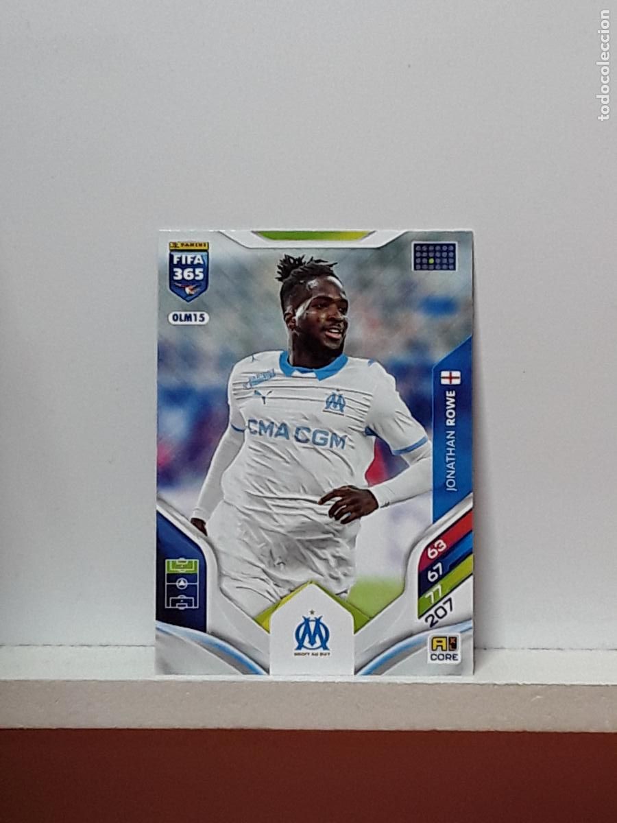 Cromos de F&uacute;tbol: FIFA 365 ADRENALYN 2025 2026 25 26 ALBUM PANINI LIGA N OLM15 OLM 15 MARSEILLE JONATHAN ROWE