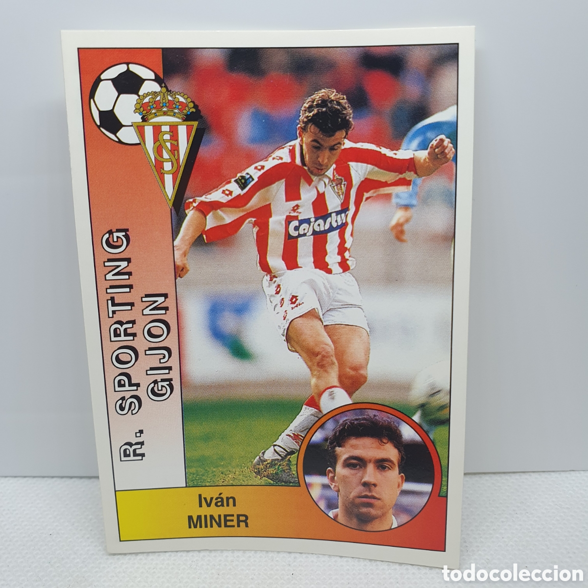 Fu&szlig;ball-Sticker: ⚽️ CROMO DE FUTBOL MINER SPORTING LIGA 94-95 BAR&Ccedil;A PANINI ALBUM - ESTAMPAS ADHESIVAS - CARTAS - CARD