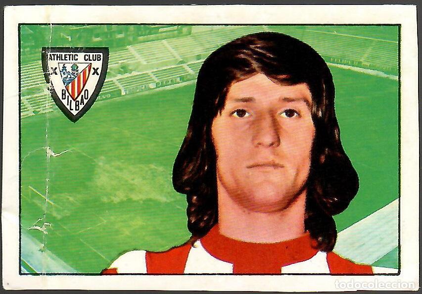 Cromos de F&uacute;tbol: Escalza, fichaje n&ordm; 26: Cromo del album de futbol Campeonato de Liga 1974-75, FHER