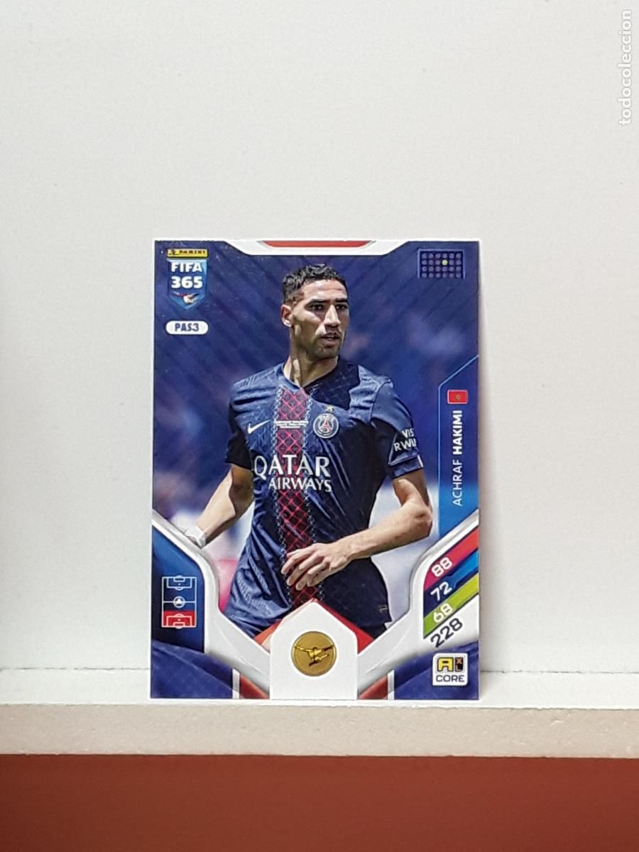 Cartes &agrave; collectionner de Football: FIFA 365 ADRENALYN 2025 2026 25 26 ALBUM PANINI LIGA N PAS3 PAS 3 PARIS SAINT-GERMAIN ACHRAF HAKIMI