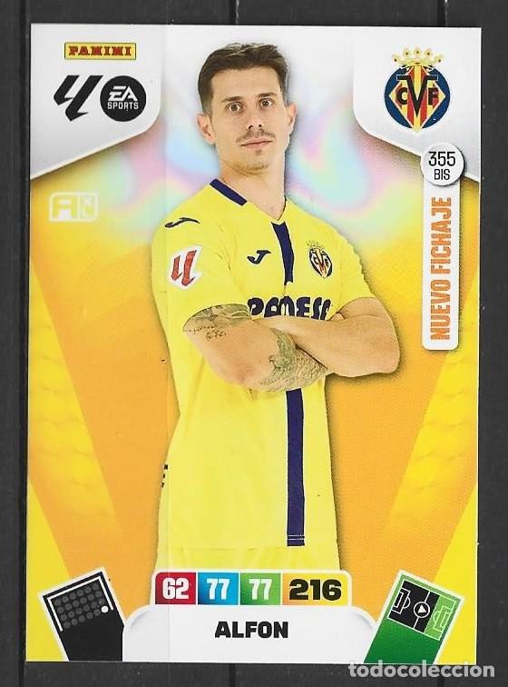 Cromos de f&uacute;tbol: Adrenalyn 25/26 - Alfon - N&deg; 355 bis - Villarreal - ( Nuevo Fichaje )