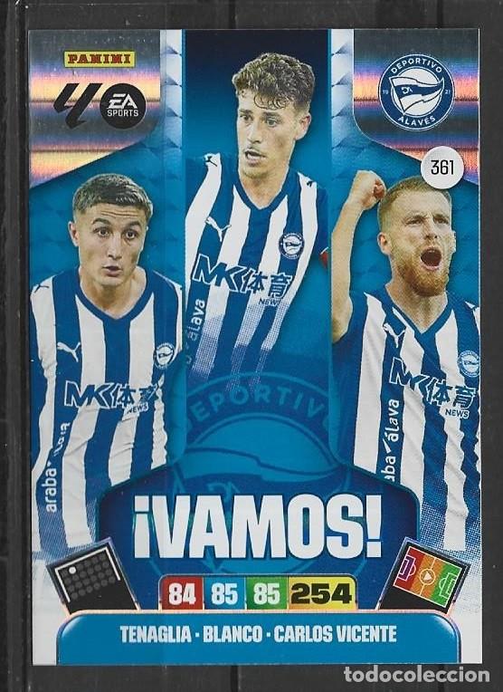 Cromos de Futebol: Adrenalyn 25/26 - Vamos - N&deg; 361 - Alav&eacute;s