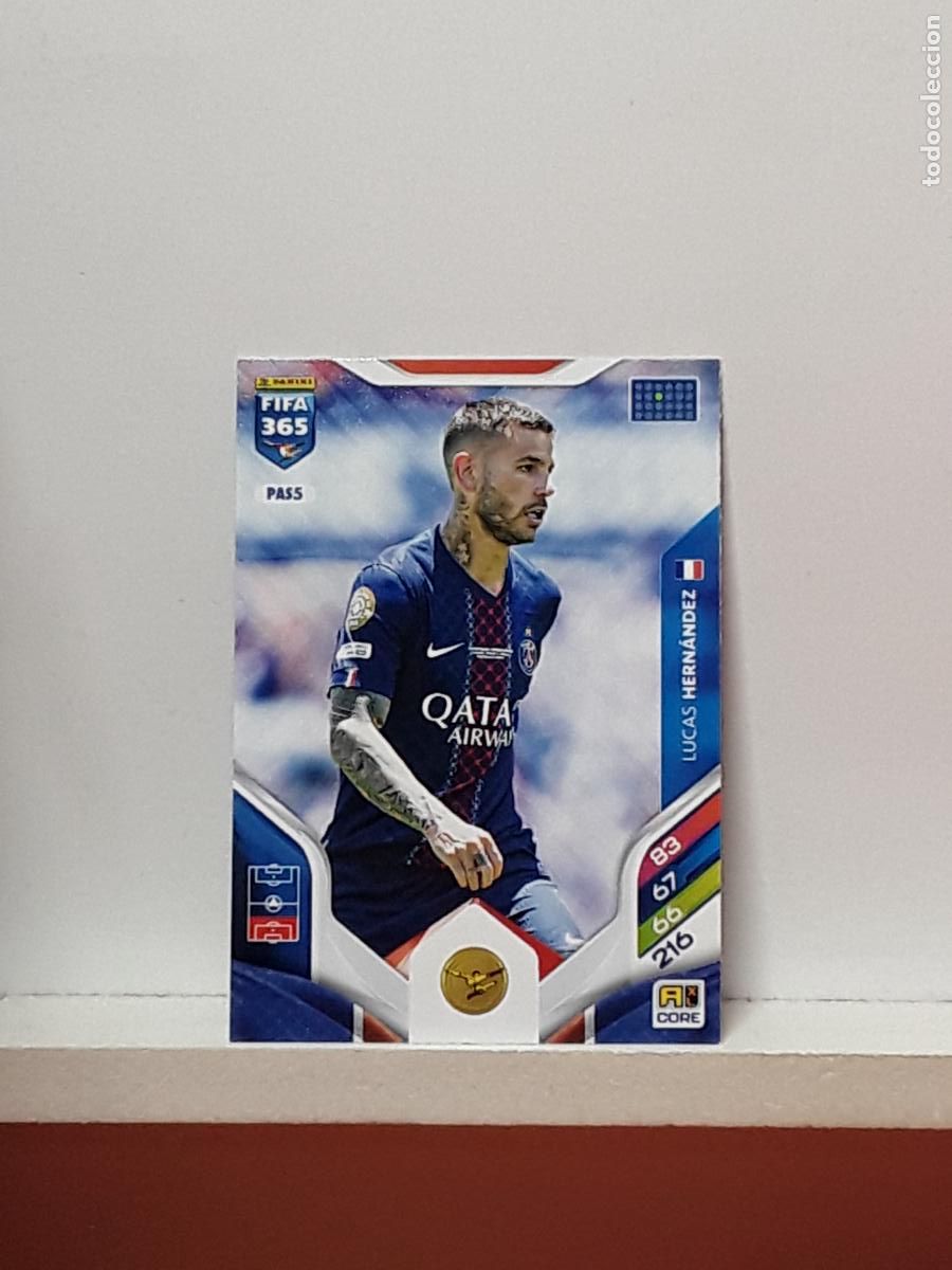 Cromos de F&uacute;tbol: FIFA 365 ADRENALYN 2025 2026 25 26 ALBUM PANINI LIGA N PAS5 PAS 5 PARIS SAINT-GERMAIN HERNANDEZ LUCA