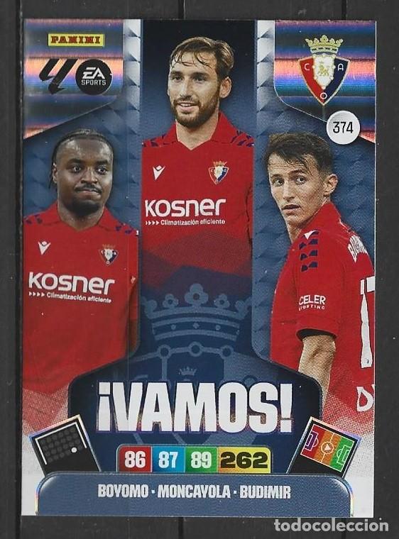 Football Stickers: Adrenalyn 25/26 - Vamos - N&deg; 374 - Osasuna
