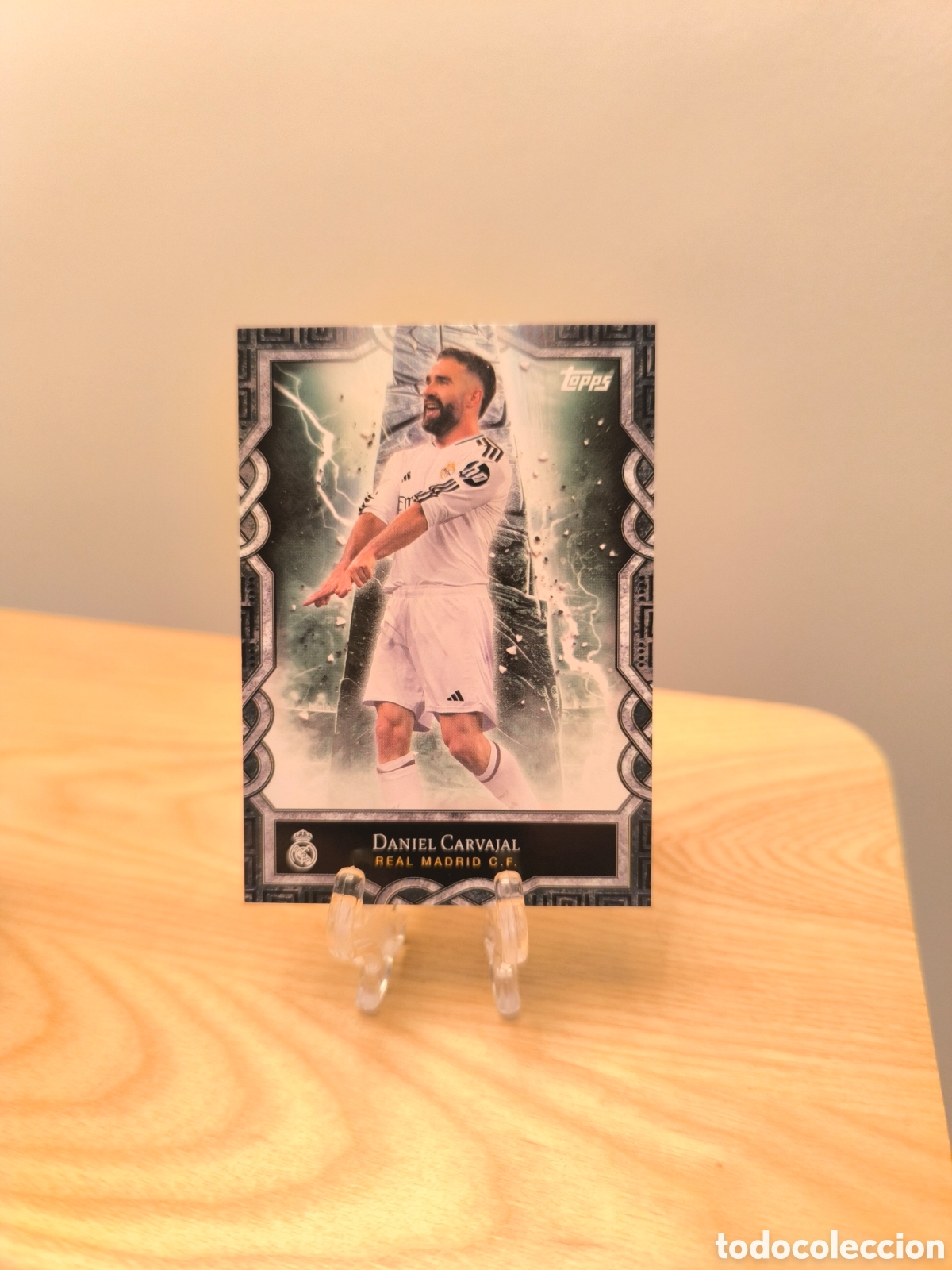 Cromos de F&uacute;tbol: Dani Carvajal Topps monolith Real Madrid