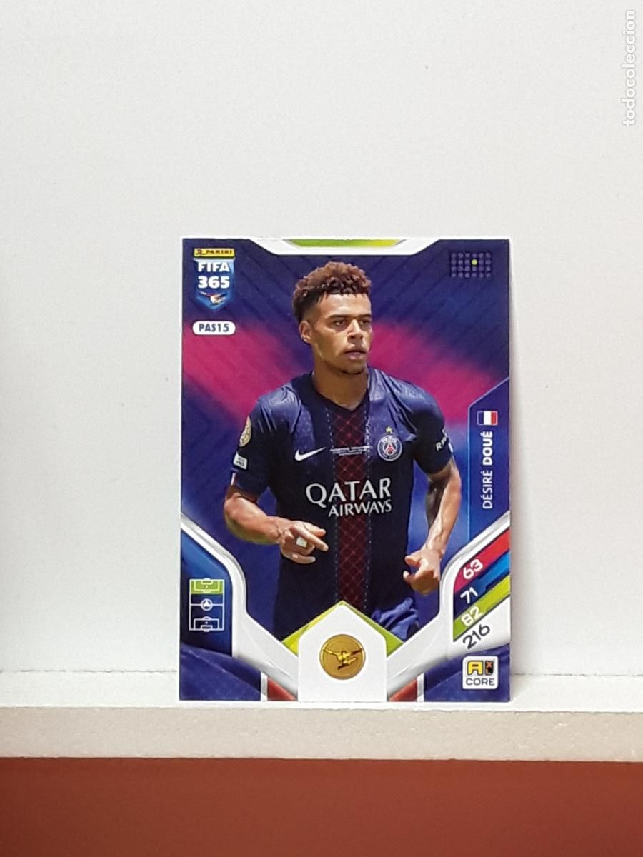 Cromos de F&uacute;tbol: FIFA 365 ADRENALYN 2025 2026 25 26 ALBUM PANINI LIGA N PAS15 PAS 15 PARIS SAINT-GERMAIN DESIRE DOUE