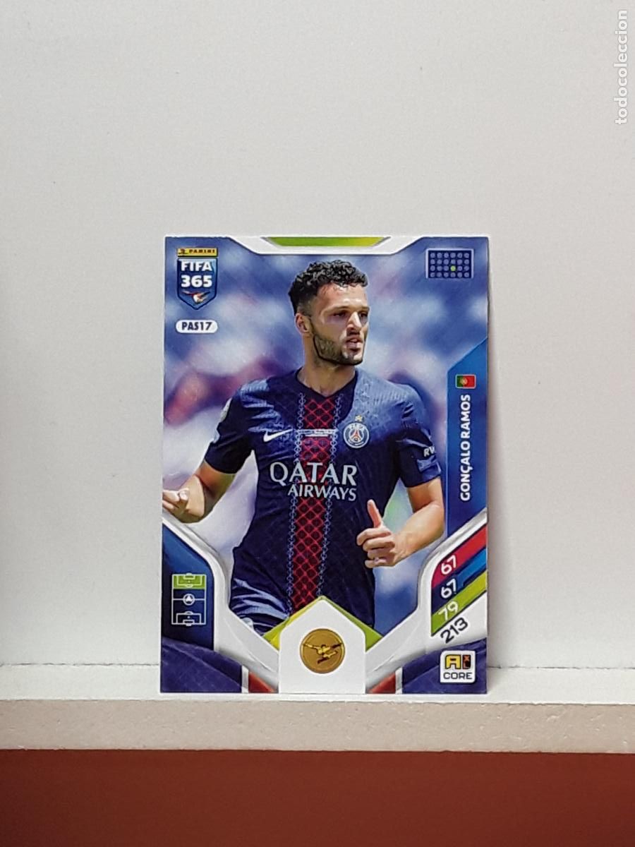 Cromos de F&uacute;tbol: FIFA 365 ADRENALYN 2025 2026 25 26 ALBUM PANINI LIGA N PAS17 PAS 17 PARIS SAINT-GERMAIN GON&Ccedil;ALO RAMO