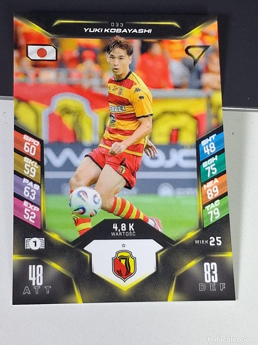 Cromos de F&uacute;tbol: A10 033 YUKI KOBAYASHI JAGIELLONIA BIAŁYSTOK 2024/2025 PKO BP EKSTRAKLASA SPORT 24 25 DUEL CARD GAME
