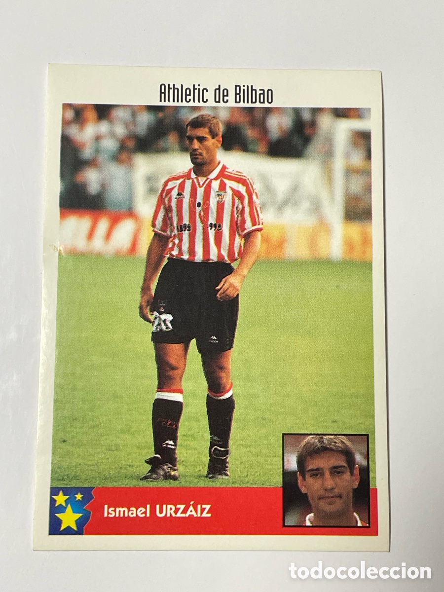 Cromos de F&uacute;tbol: Ismael Urzaiz Athletic de Bilbao Panini Los mejores equipos de Europa 1997/98 #11