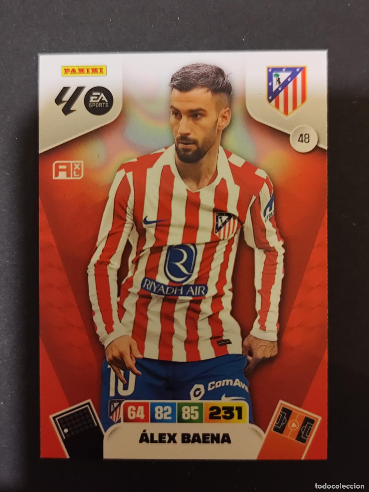Cromos de F&uacute;tbol: 48 &Aacute;LEX BAENA ATL&Eacute;TICO MADRID ADRENALYN 2025 2026 25 26