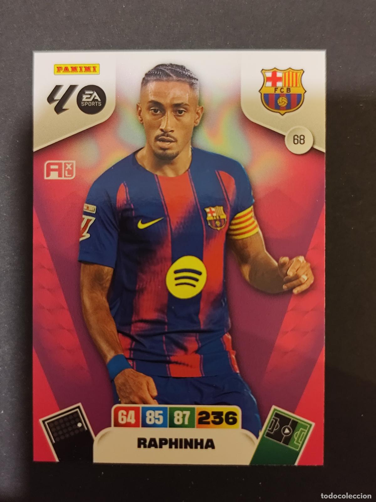 Cromos de F&uacute;tbol: 68 RAPHINHA BARCELONA BAR&Ccedil;A ADRENALYN 2025 2026 25 26