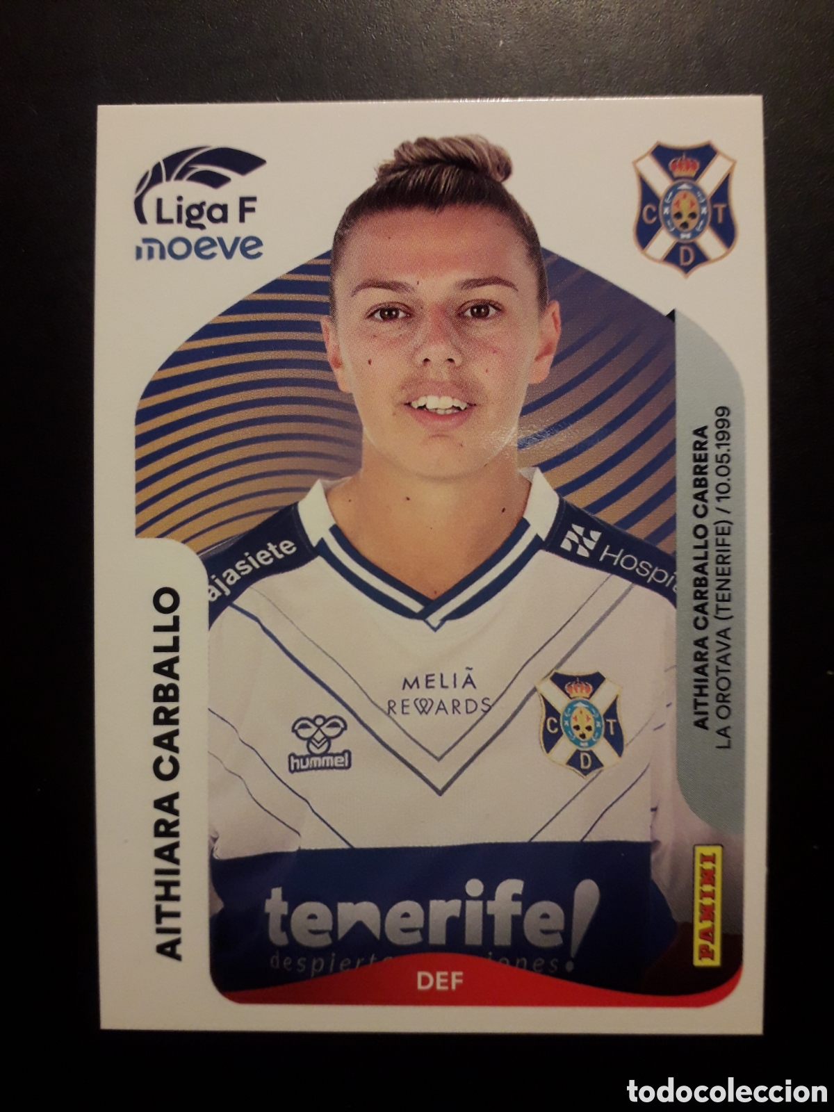 Cromos de F&uacute;tbol: AITHARA CARBALLO TENERIFE N&deg; 112 LIGA F FEMENINA 2025 2026 25 26 PANINI SIN PEGAR PEDIDO M&Iacute;NIMO 3&euro;.