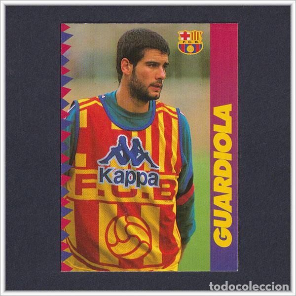 Cromos de Futebol: COLECCI&Oacute;N OFICIAL FC BARCELONA 1996 1997 96 97 PANINI PEP GUARDIOLA N&ordm; 88 CARD LIGA ALBUM BAR&Ccedil;A