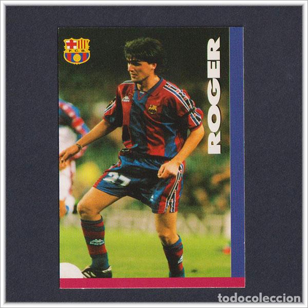 Cromos de Futebol: COLECCI&Oacute;N OFICIAL FC BARCELONA 1996 1997 96 97 PANINI ROGER N&ordm; 84 CARD LIGA ALBUM BAR&Ccedil;A