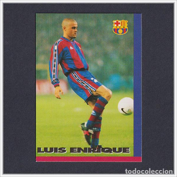 Cromos de Futebol: COLECCI&Oacute;N OFICIAL FC BARCELONA 1996 1997 96 97 PANINI LUIS ENRIQUE N&ordm; 79 CARD LIGA ALBUM BAR&Ccedil;A