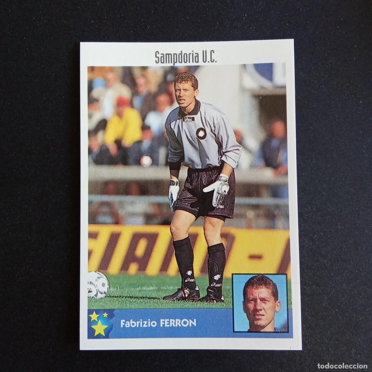 Figurine di Calcio: LOS MEJORES EQUIPOS DE EUROPA 1997 1998 97 98 PANINI 229 FERRON SAMPDORIA SIN PEGAR