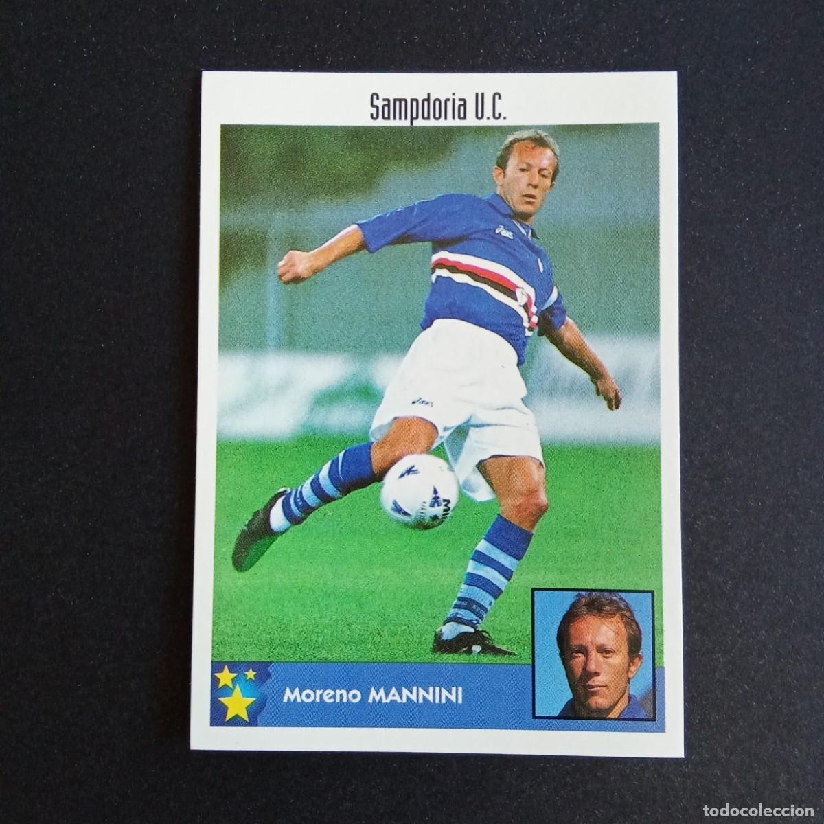 Cromos de F&uacute;tbol: LOS MEJORES EQUIPOS DE EUROPA 1997 1998 97 98 PANINI 231 MANNINI SAMPDORIA SIN PEGAR