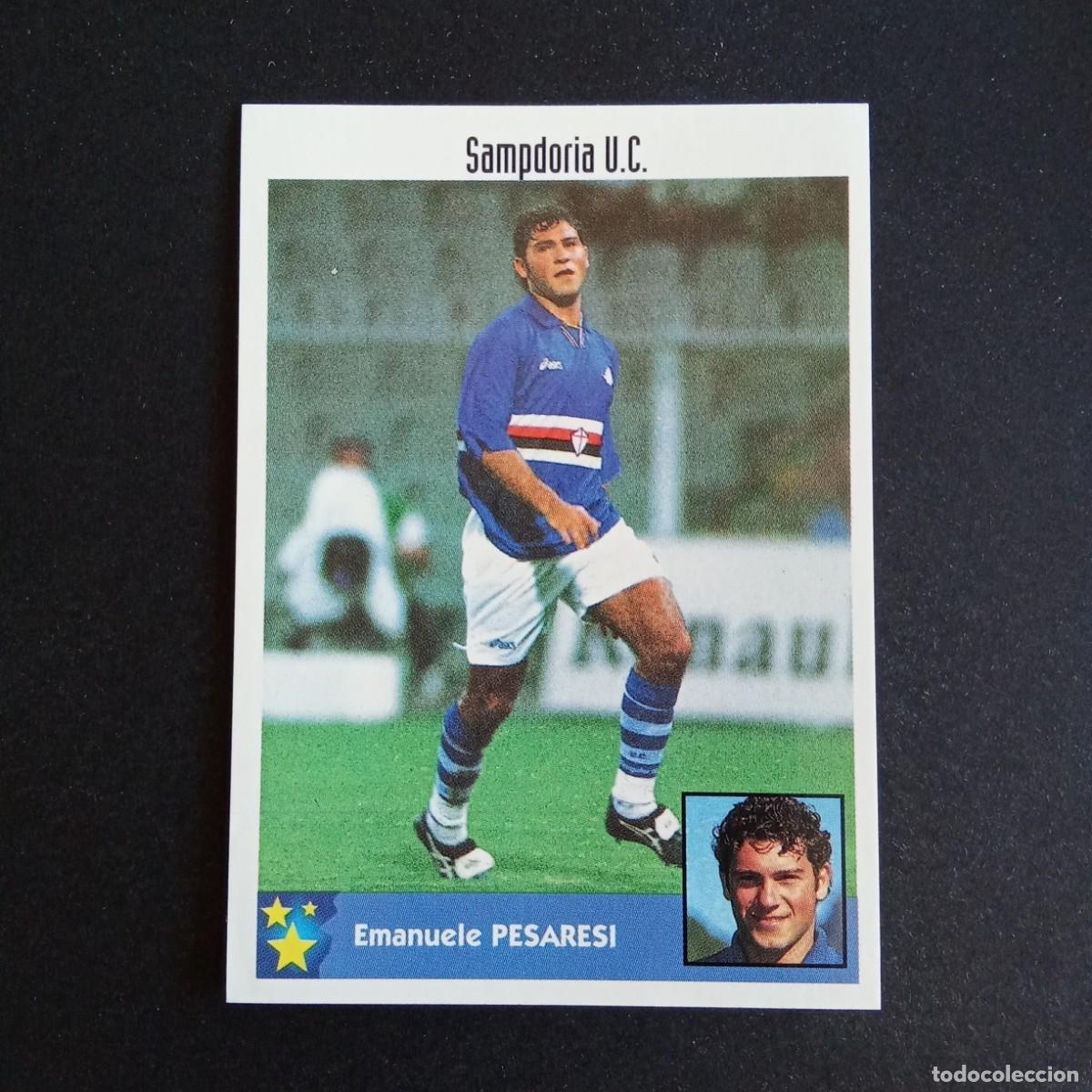 Cromos de F&uacute;tbol: LOS MEJORES EQUIPOS DE EUROPA 1997 1998 97 98 PANINI 233 PESARESI SAMPDORIA SIN PEGAR