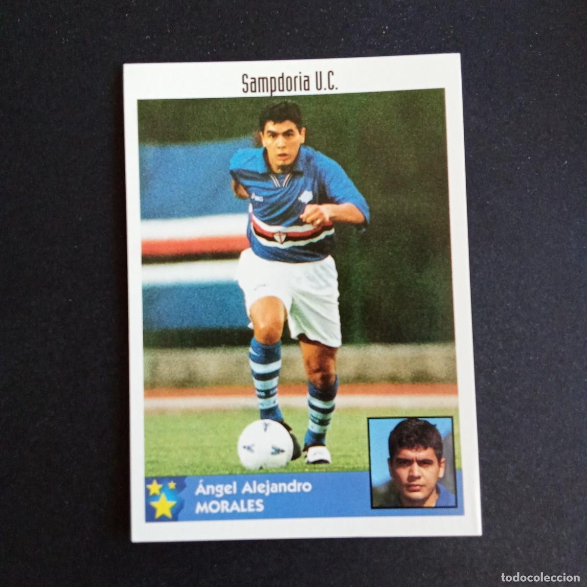 Figurine di Calcio: LOS MEJORES EQUIPOS DE EUROPA 1997 1998 97 98 PANINI 236 MORALES SAMPDORIA SIN PEGAR