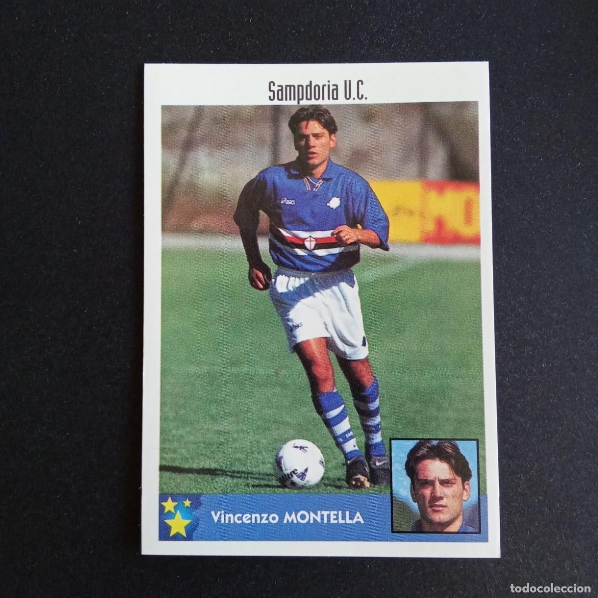 Cromos de F&uacute;tbol: LOS MEJORES EQUIPOS DE EUROPA 1997 1998 97 98 PANINI 238 MONTELLA SAMPDORIA SIN PEGAR