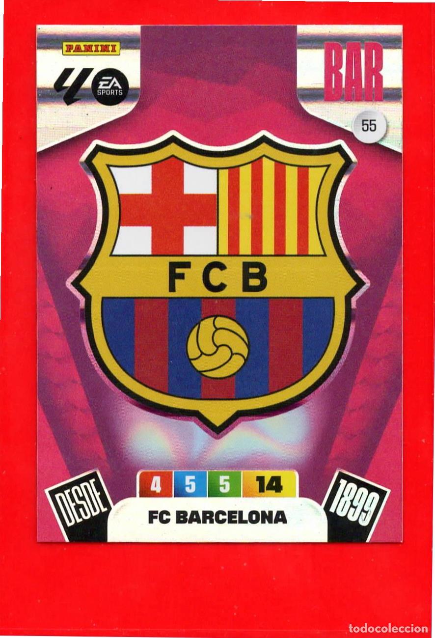 Cromos de F&uacute;tbol: 55 Escudo - F.C. BARCELONA - Adrenalyn Liga 2026 25 26