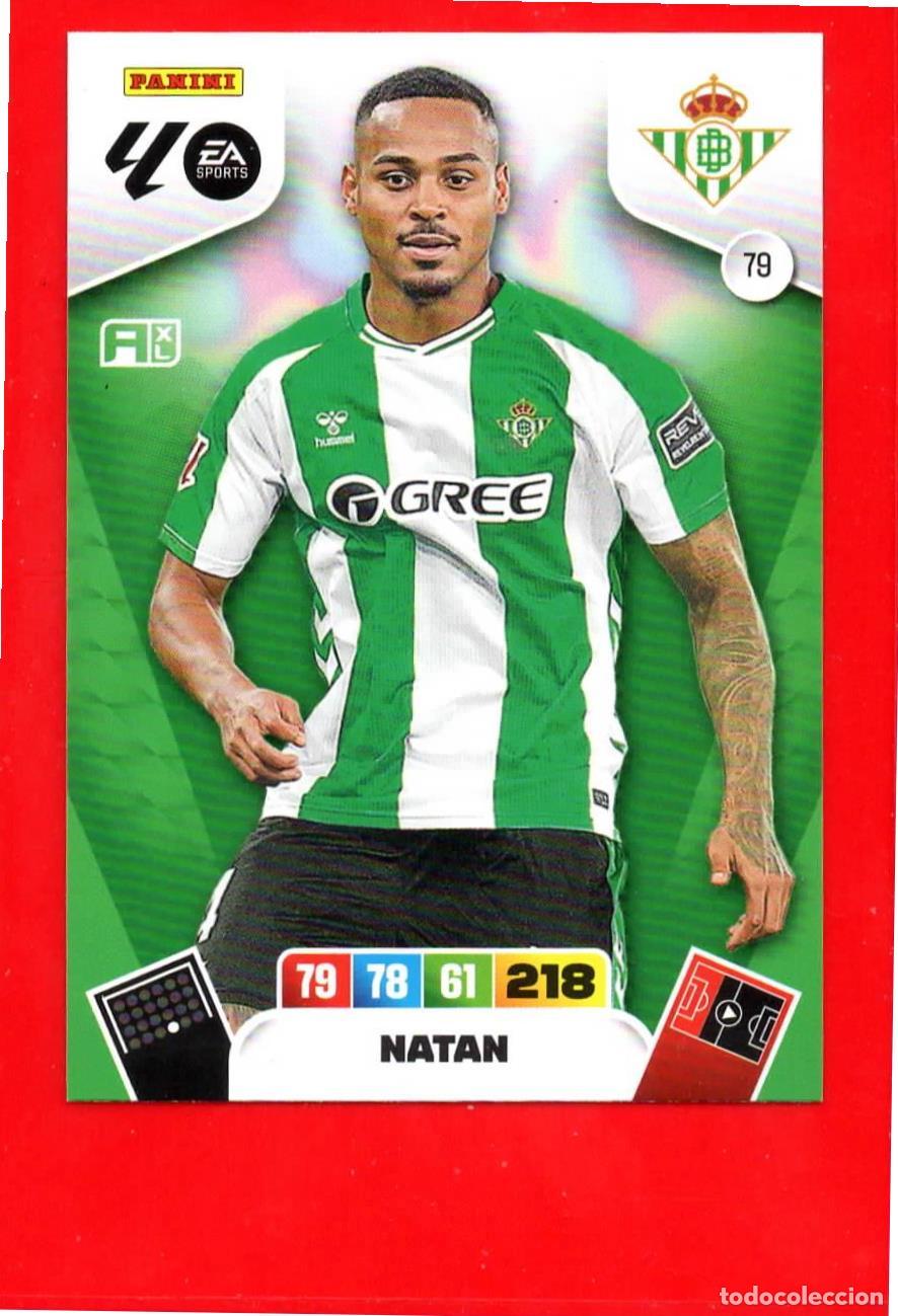 Cromos de F&uacute;tbol: 79 Natan - REAL BETIS - Adrenalyn Liga 2026 25 26