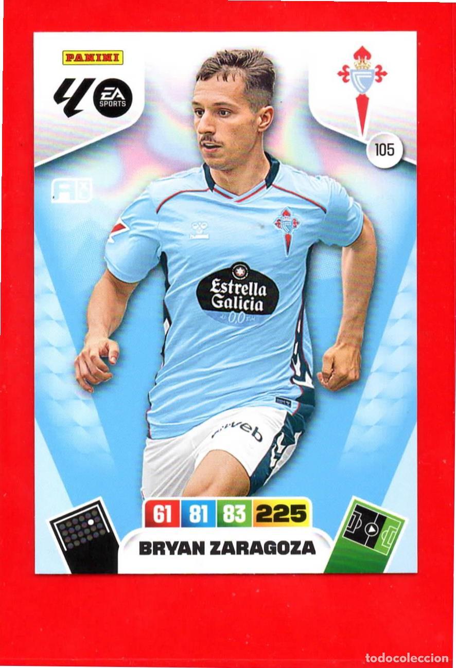 Cromos de F&uacute;tbol: 105 Bryan Zaragoza - R.C. CELTA - Adrenalyn Liga 2026 25 26
