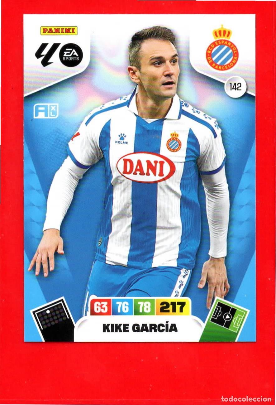 Fu&szlig;ball-Sticker: 142 Kike Garc&iacute;a - R.C.D. ESPANYOL - Adrenalyn Liga 2026 25 26