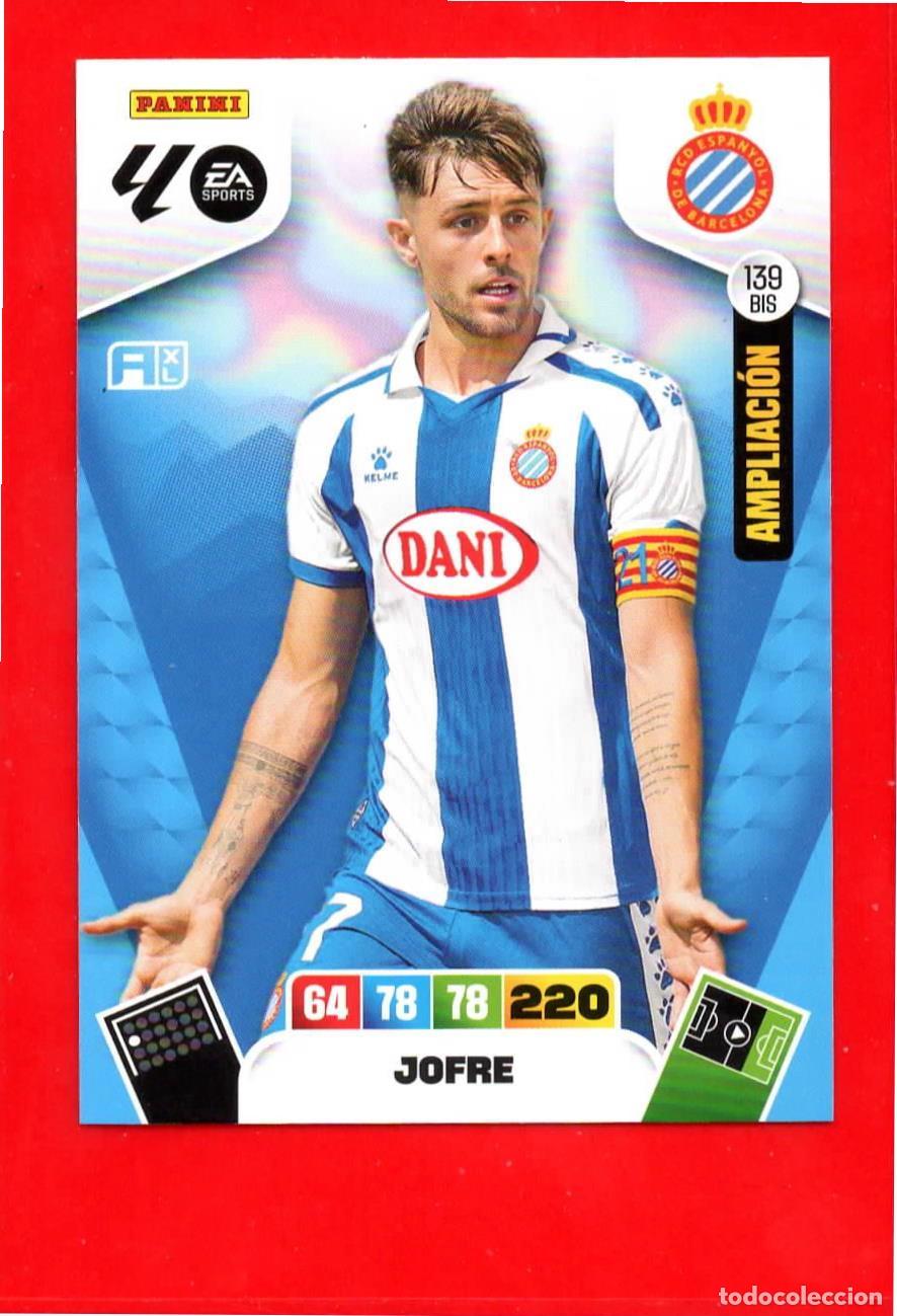 Fu&szlig;ball-Sticker: 139 BIS Jofre - R.C.D. ESPANYOL - Ampliaci&oacute;n - Adr Plus - Adrenalyn Liga 2026 25 26 139BIS