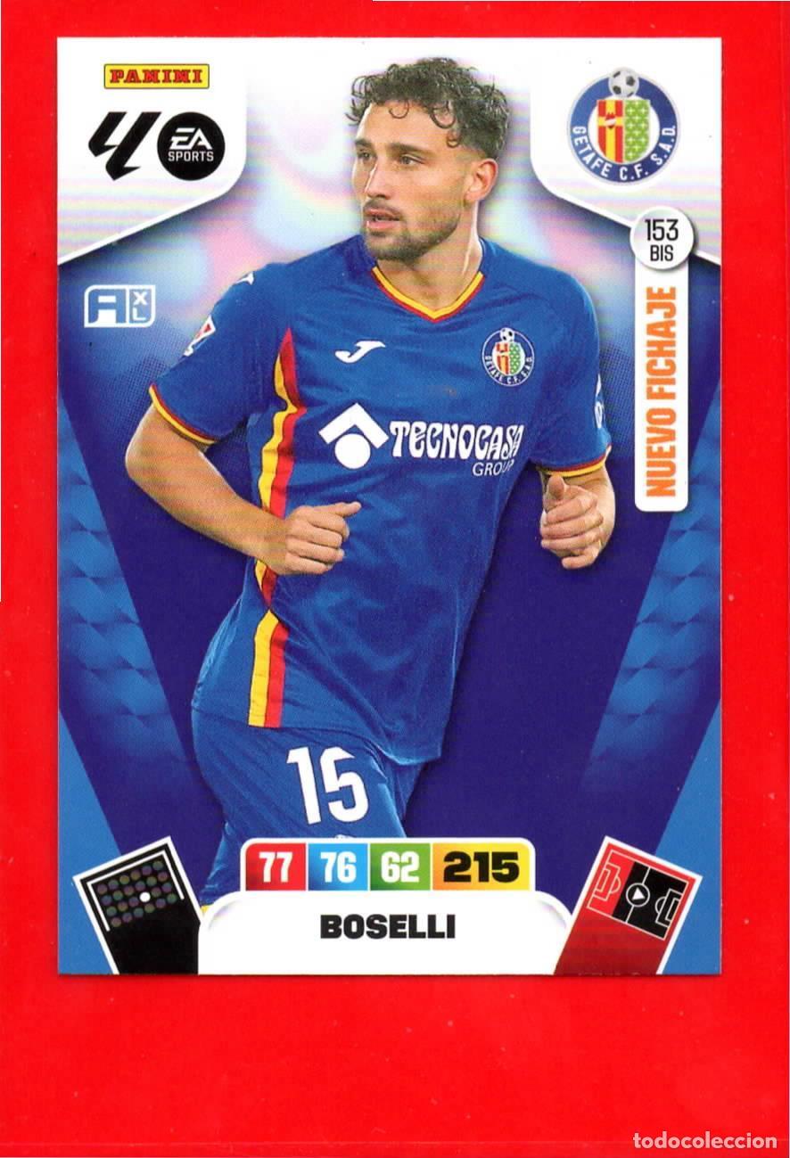 Fu&szlig;ball-Sticker: 153 BIS Boselli - GETAFE CF - Nuevo Fichaje - Adr Plus - Adrenalyn Liga 2026 25 26 153BIS