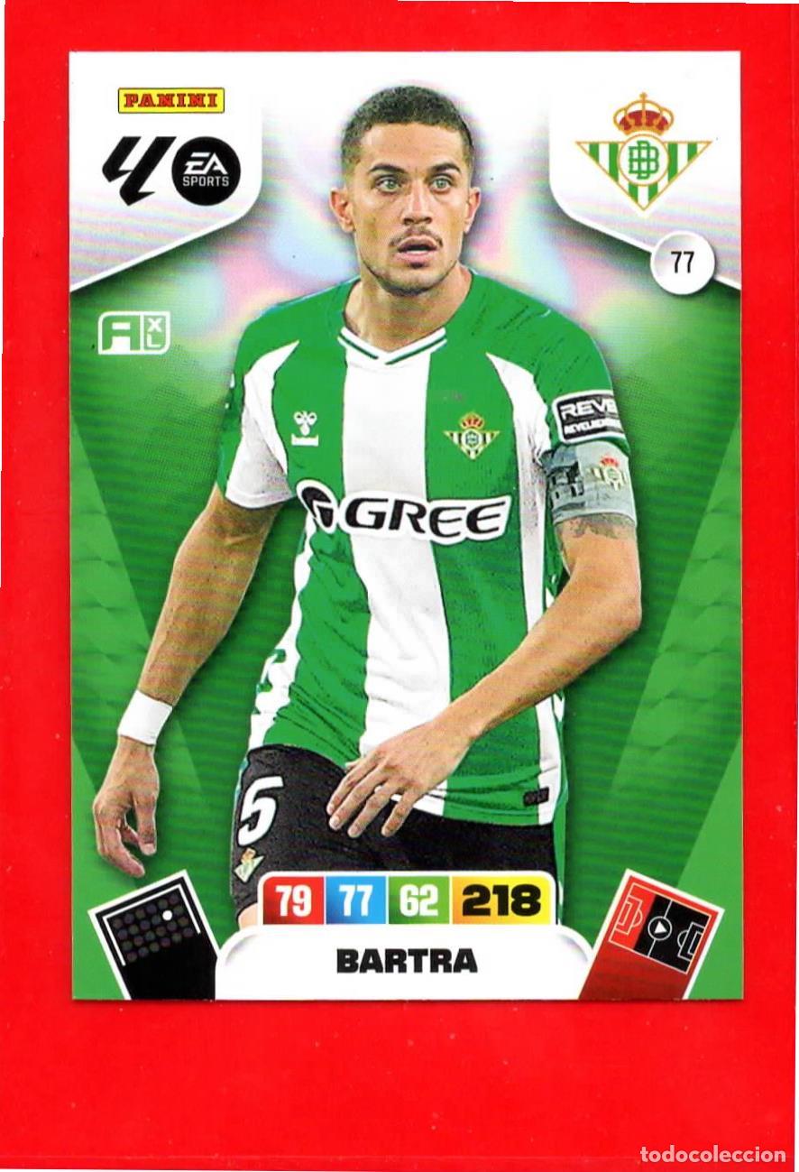 Fu&szlig;ball-Sticker: 77 Bartra - REAL BETIS - Adrenalyn Liga 2026 25 26