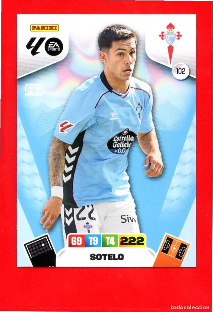 Fu&szlig;ball-Sticker: 102 Sotelo - R.C. CELTA - Adrenalyn Liga 2026 25 26
