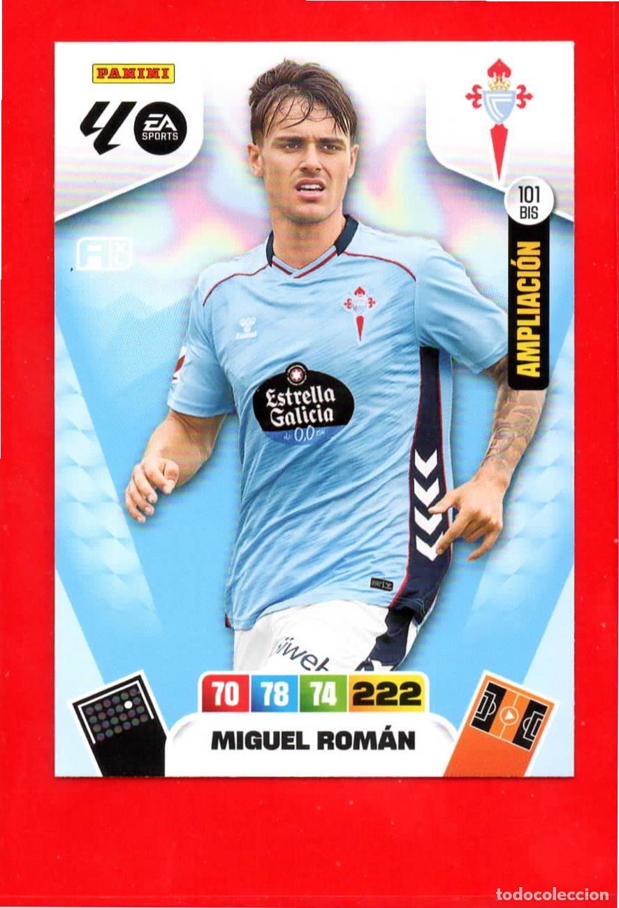 Fu&szlig;ball-Sticker: 101 BIS Miguel Rom&aacute;n - R.C. CELTA - Ampliaci&oacute;n - Adr Plus - Adrenalyn Liga 2026 25 26 101BIS
