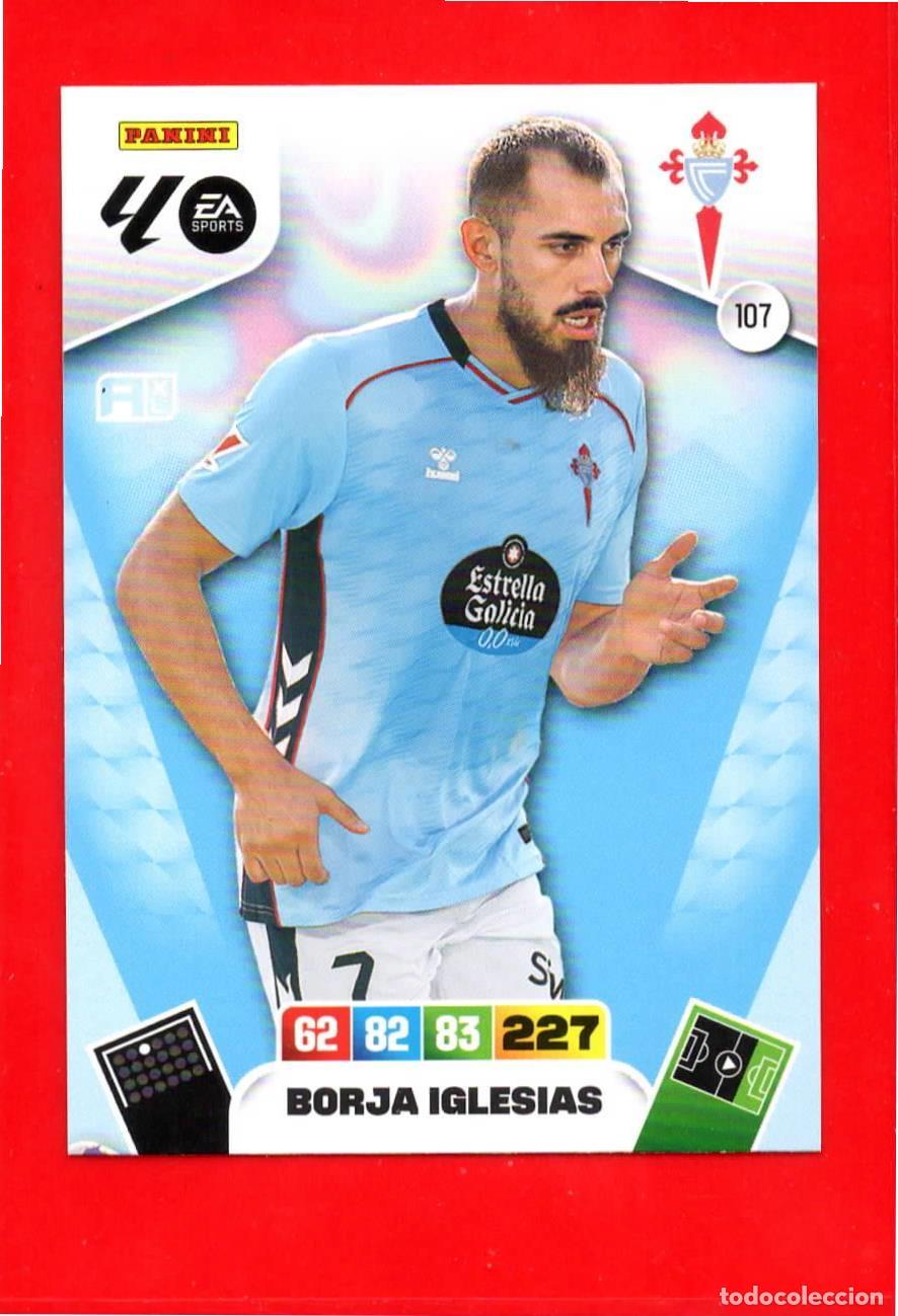 Fu&szlig;ball-Sticker: 107 Borja iglesias - R.C. CELTA - Adrenalyn Liga 2026 25 26