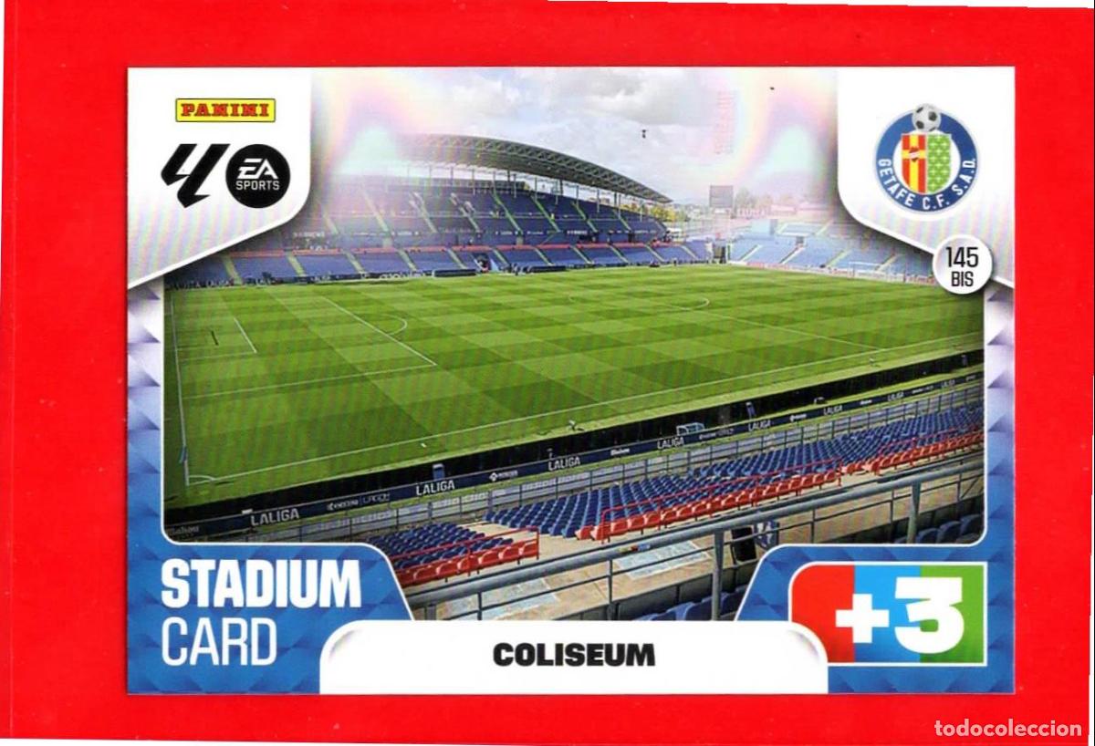 Cromos de F&uacute;tbol: 145 Bis Coliseum - GETAFE CF - Stadium Card - Adrenalyn Liga 2026 25 26 145Bis