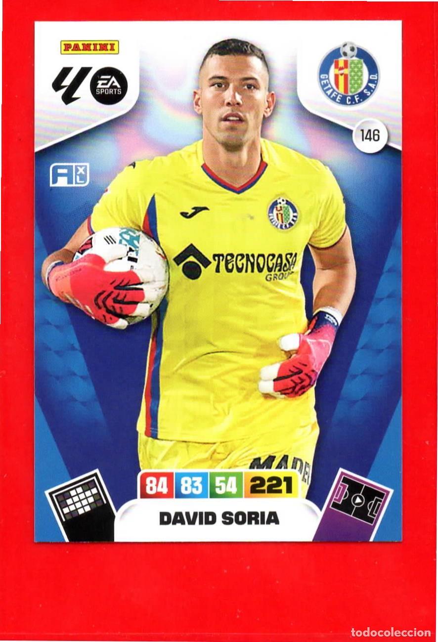 Cromos de F&uacute;tbol: 146 David Soria - GETAFE CF - Adrenalyn Liga 2026 25 26