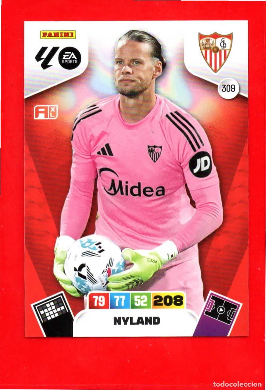 Cromos de F&uacute;tbol: 309 Nyland - SEVILLA F.C. - Adrenalyn Liga 2026 25 26