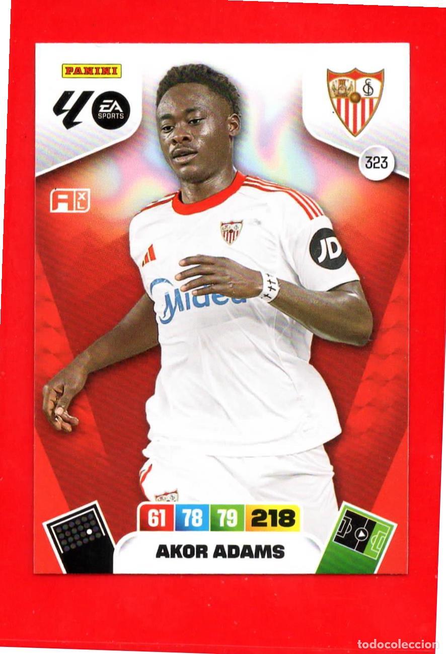Cromos de F&uacute;tbol: 323 Akor Adams - SEVILLA F.C. - Adrenalyn Liga 2026 25 26